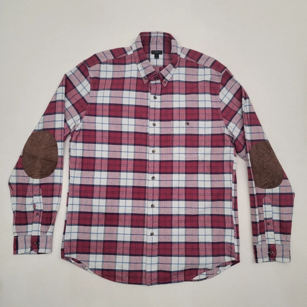 J. Crew Flannel Button Down L